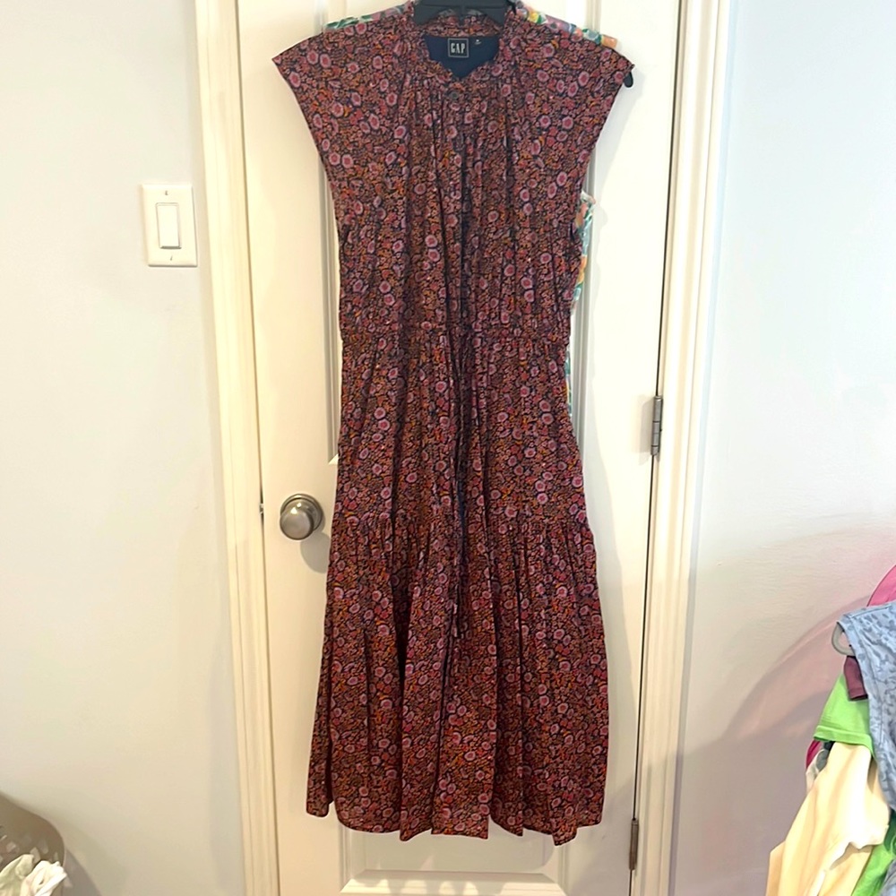 Gap floral dress size medium